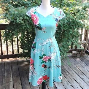 Dress Tells Mintflower Dress
